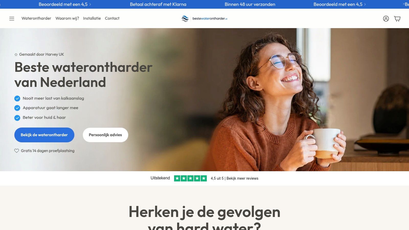 Screenshot from https://bestewaterontharder.nl