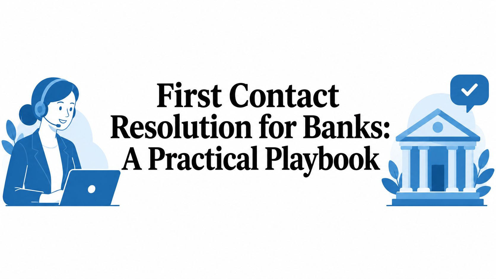 First Contact Resolution for Banks: A Practical Playbook