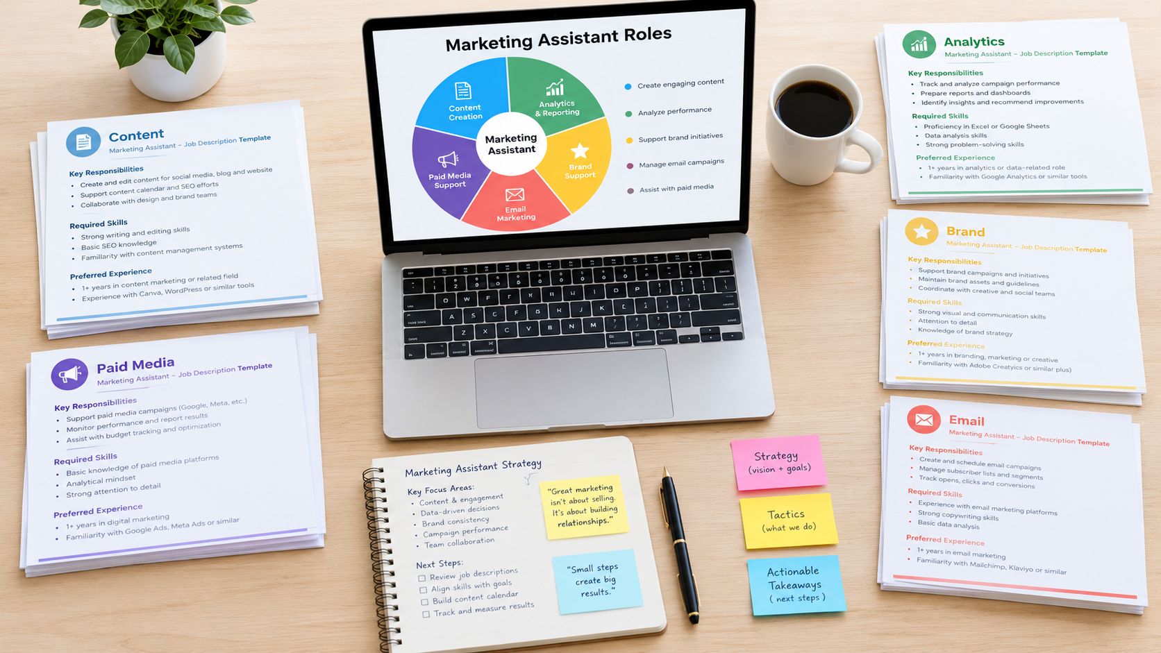 8 Marketing Assistant Jobs and JD Examples