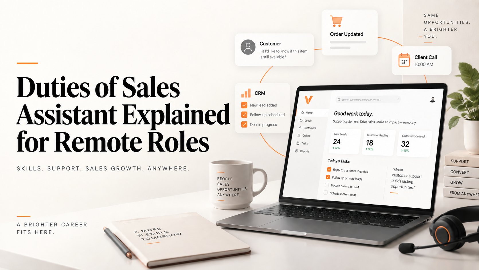 Duties of Sales Assistant Explained for Remote Roles