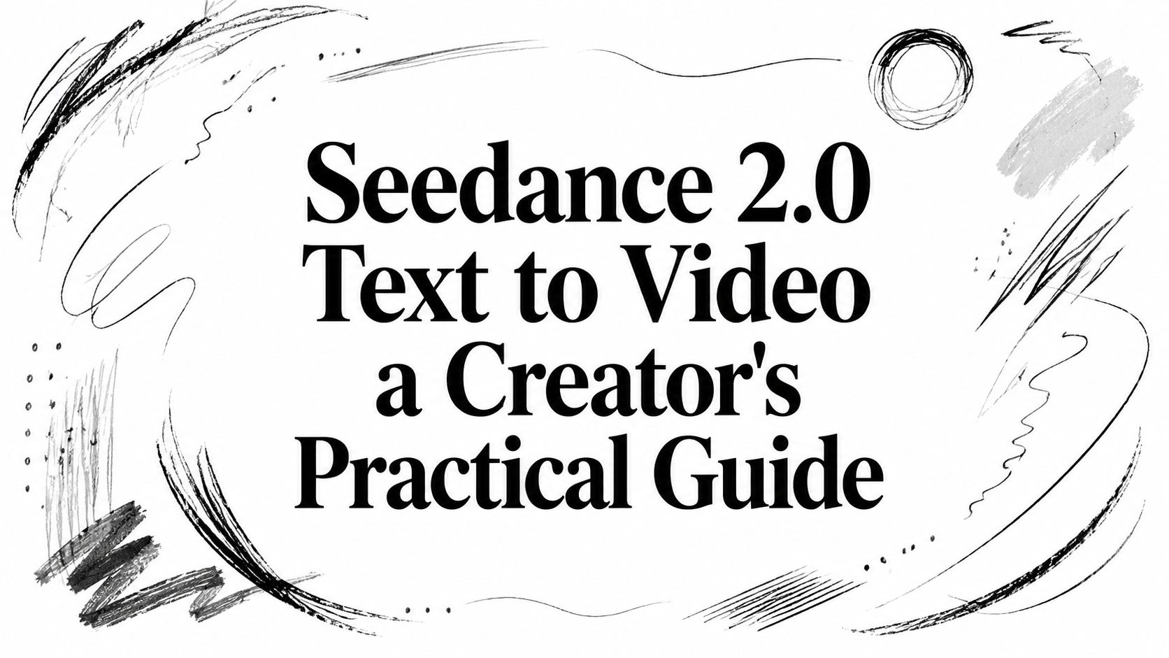 Seedance 2.0 Text to Video a Creator's Practical Guide | Seedance