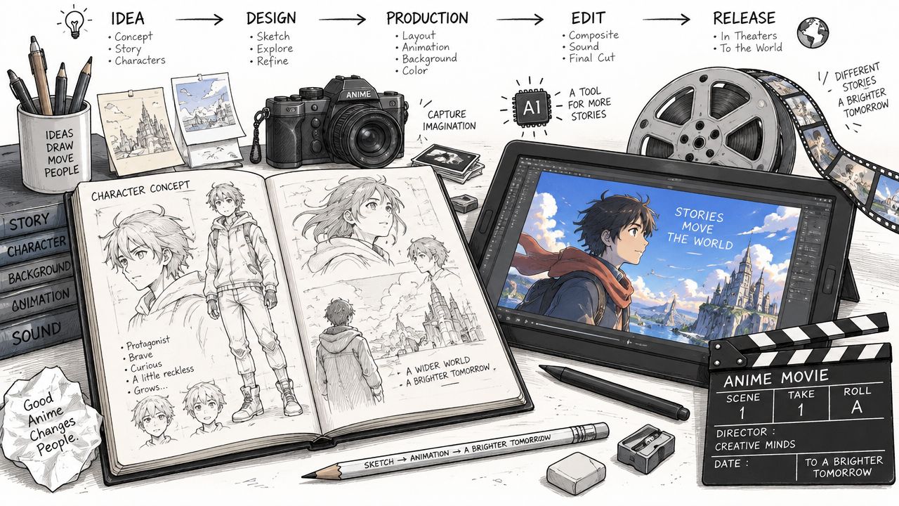 How to Make Anime Movies from Idea to Release
