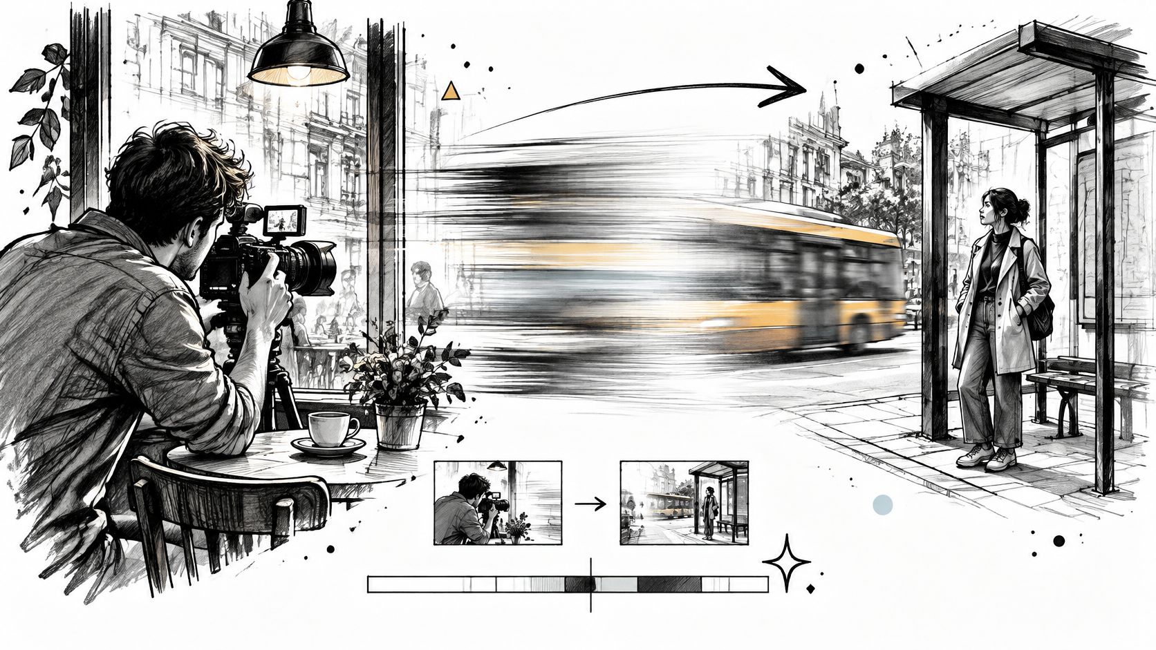 Whip Pan Shot Guide: How to Shoot and Recreate One with AI