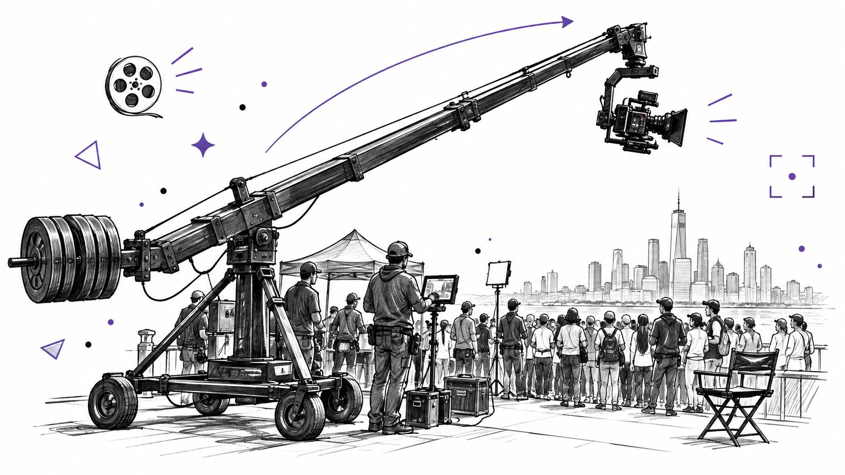 Crane Shot Film Explained: What It Is and How It Works