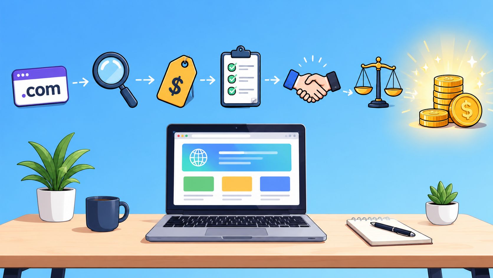 Domain Flipping for Beginners: A 2026 Roadmap to Profit