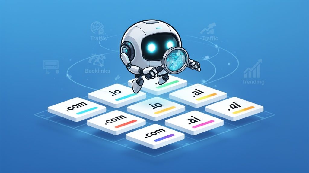 Your Guide to Finding Great Domains with an AI Domain Finder