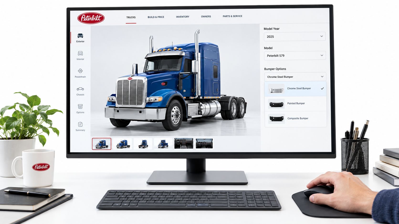 Screenshot from https://galhor.com/configurator/stainless-steel-truck-bumper