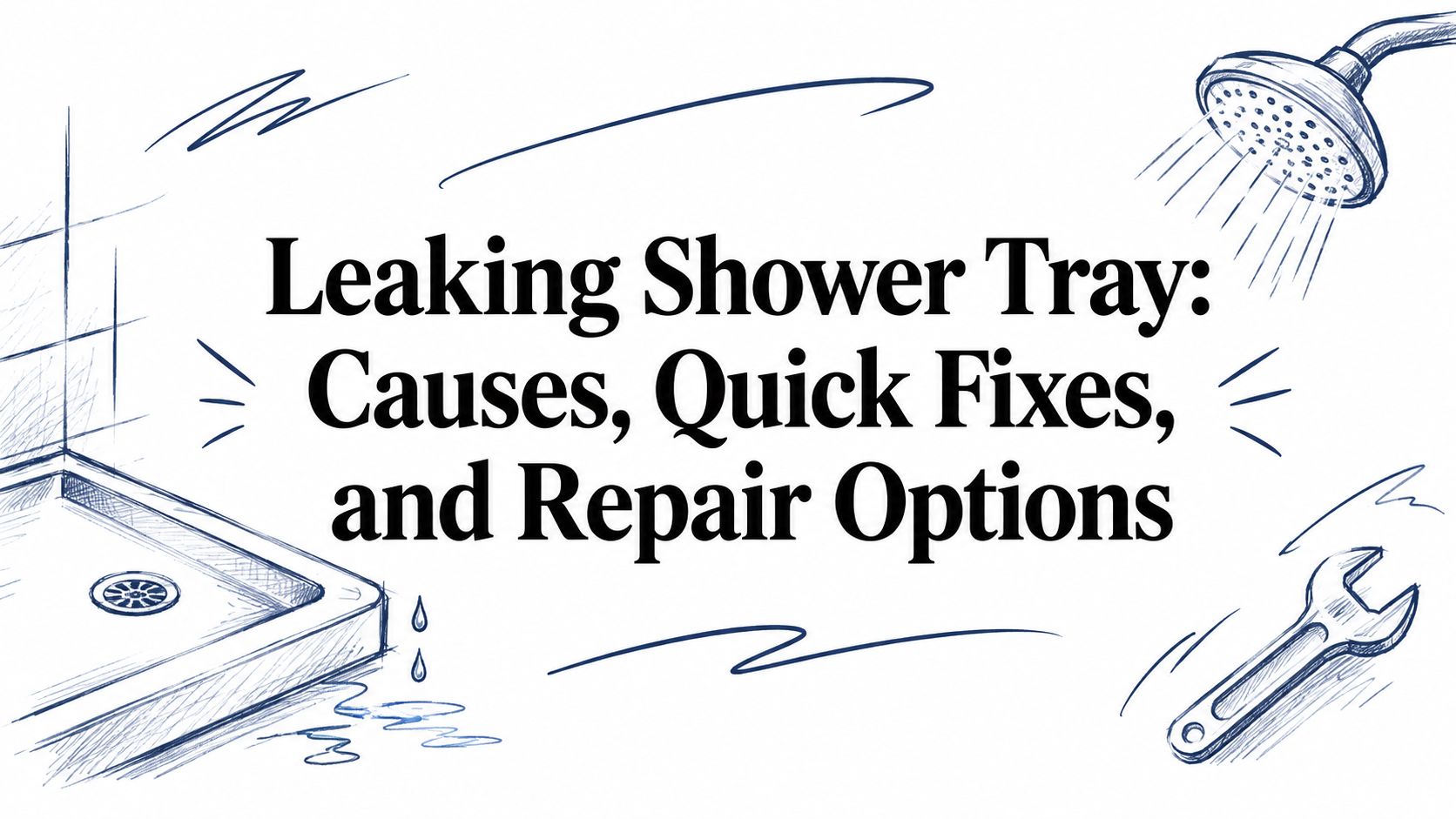 Leaking Shower Tray: Causes, Quick Fixes, and Repair Options