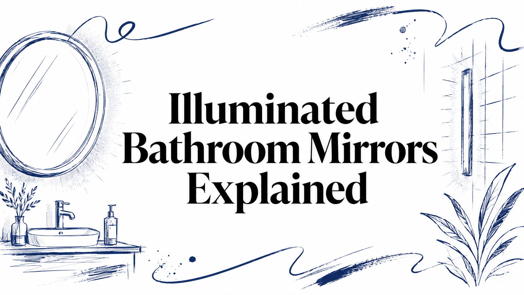 Illuminated Bathroom Mirrors Explained
