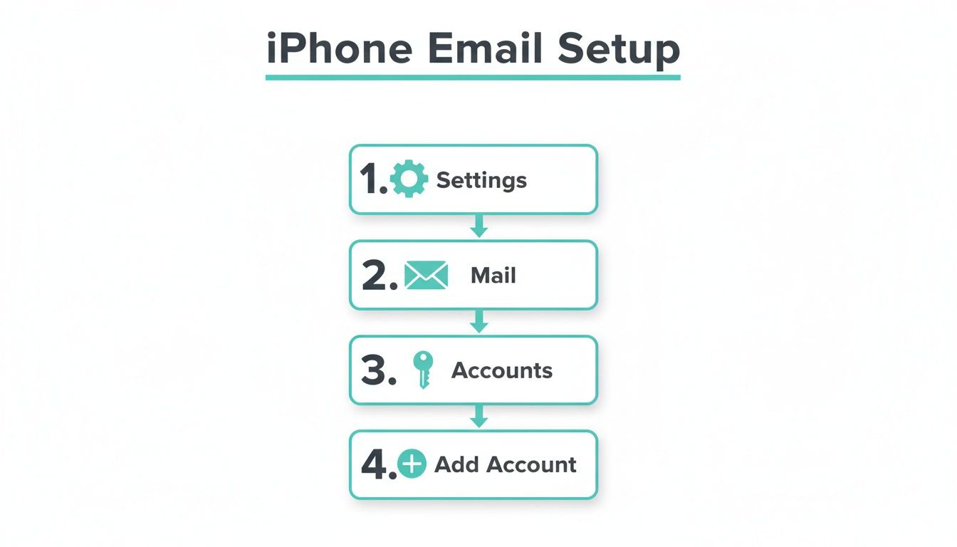 How to Set Up an Email on iPhone A Complete 2026 Guide
