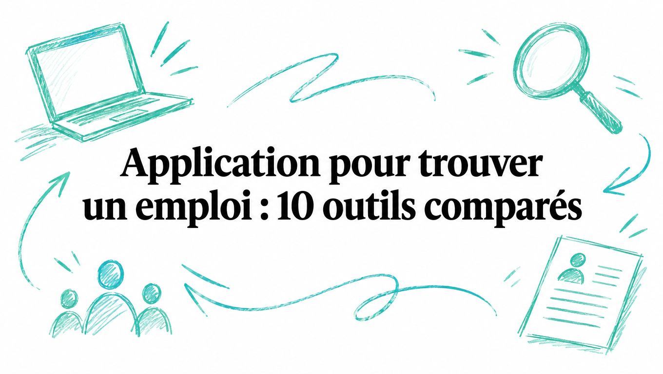 Application pour trouver un emploi : 10 outils comparés