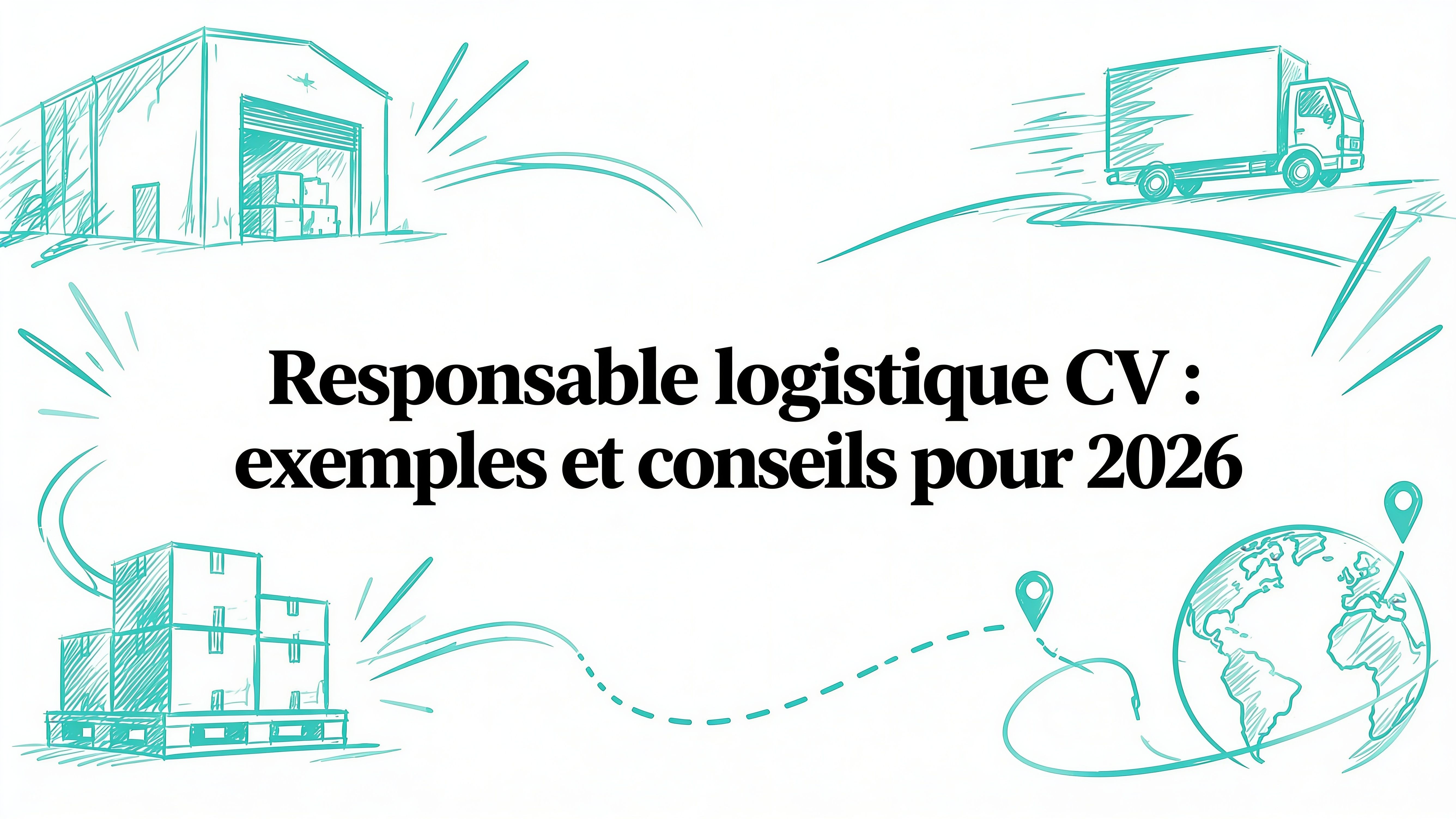 Responsable logistique cv : exemples et conseils pour 2026