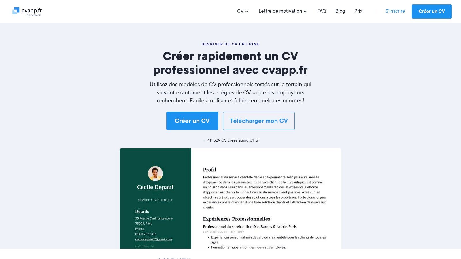 CVapp.fr