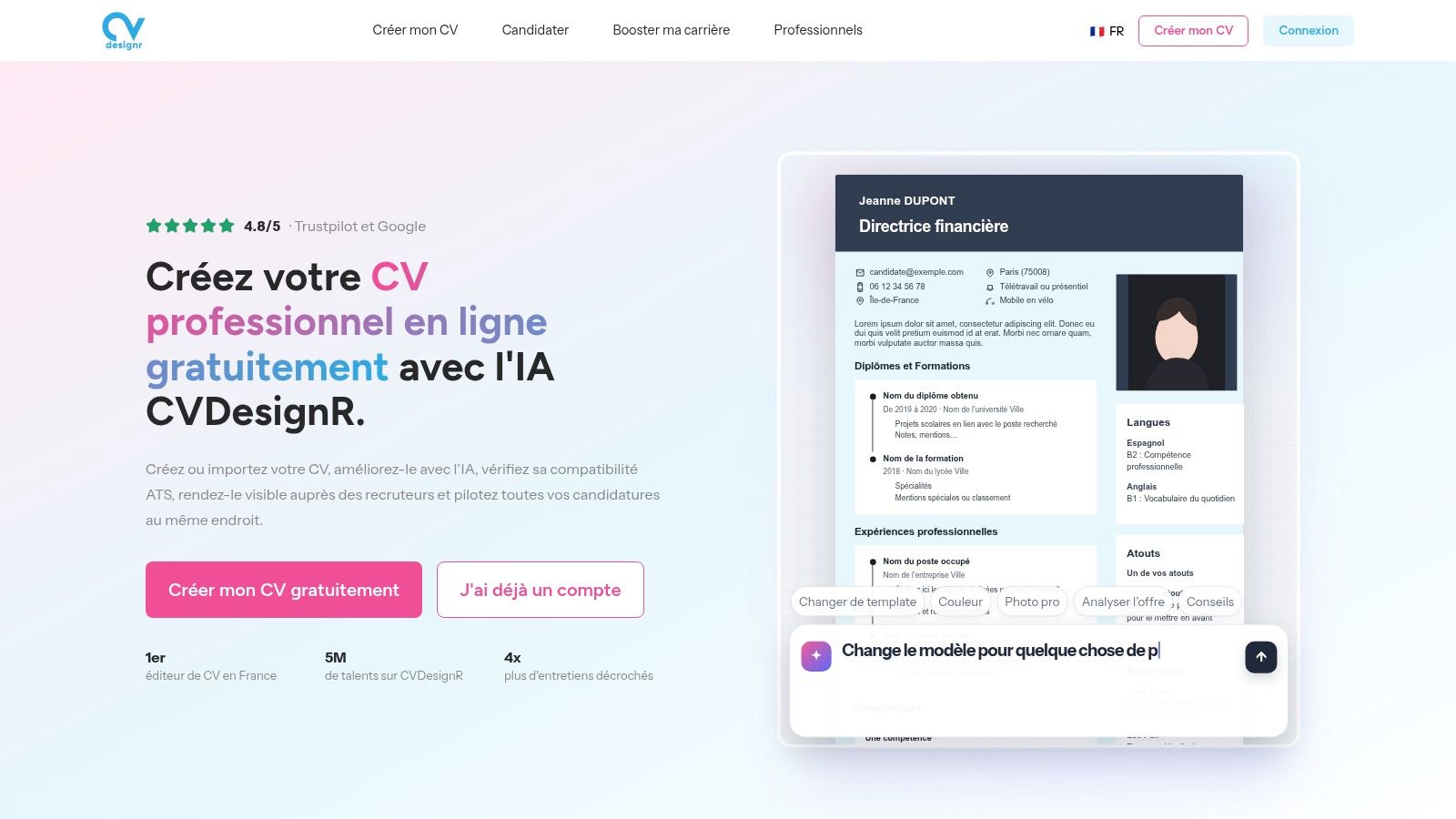 CVDesignR