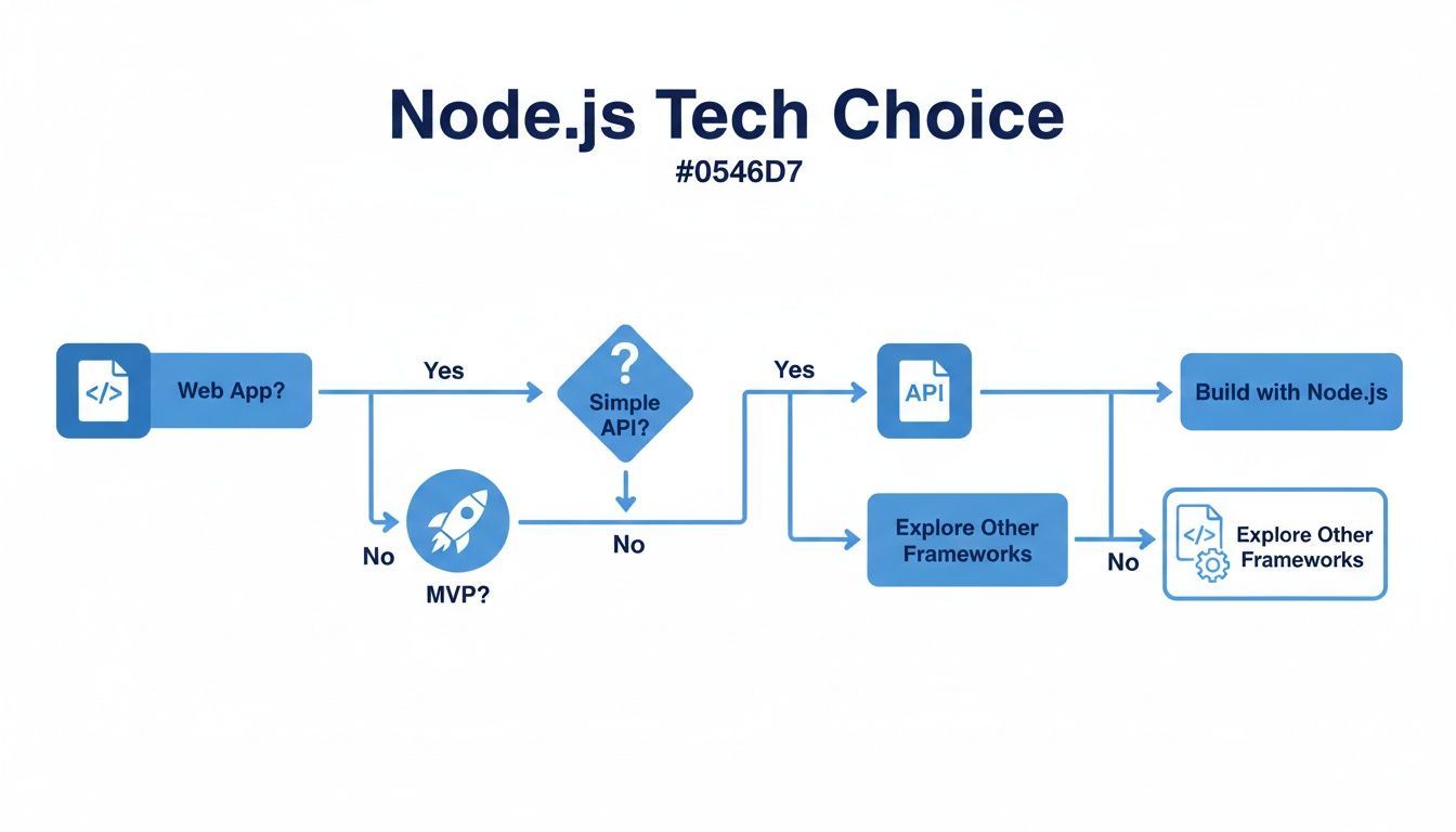 Express JS vs Node JS: A Founder's Guide That Cuts Through the Noise