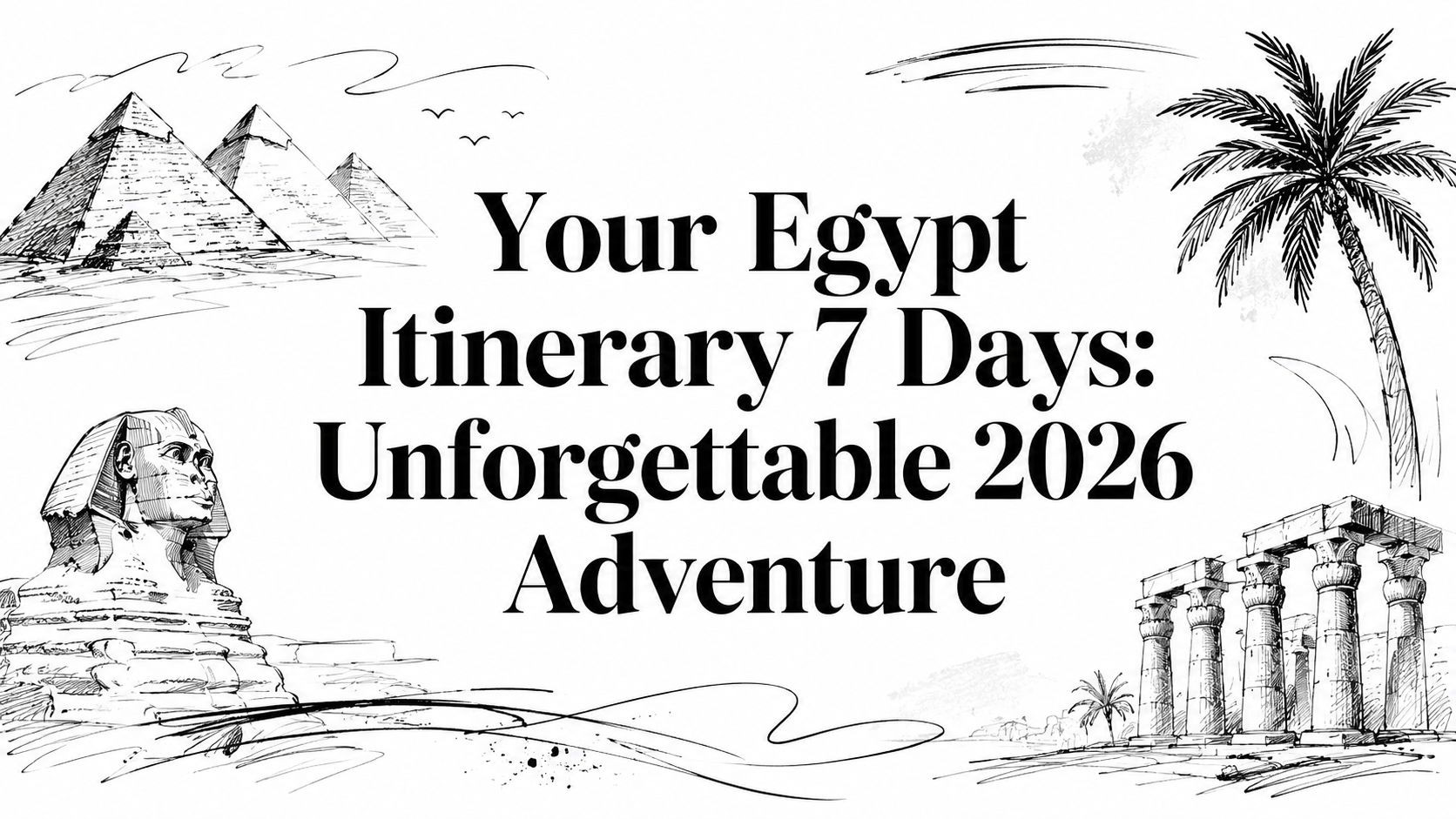 Your Egypt Itinerary 7 Days: Unforgettable 2026 Adventure