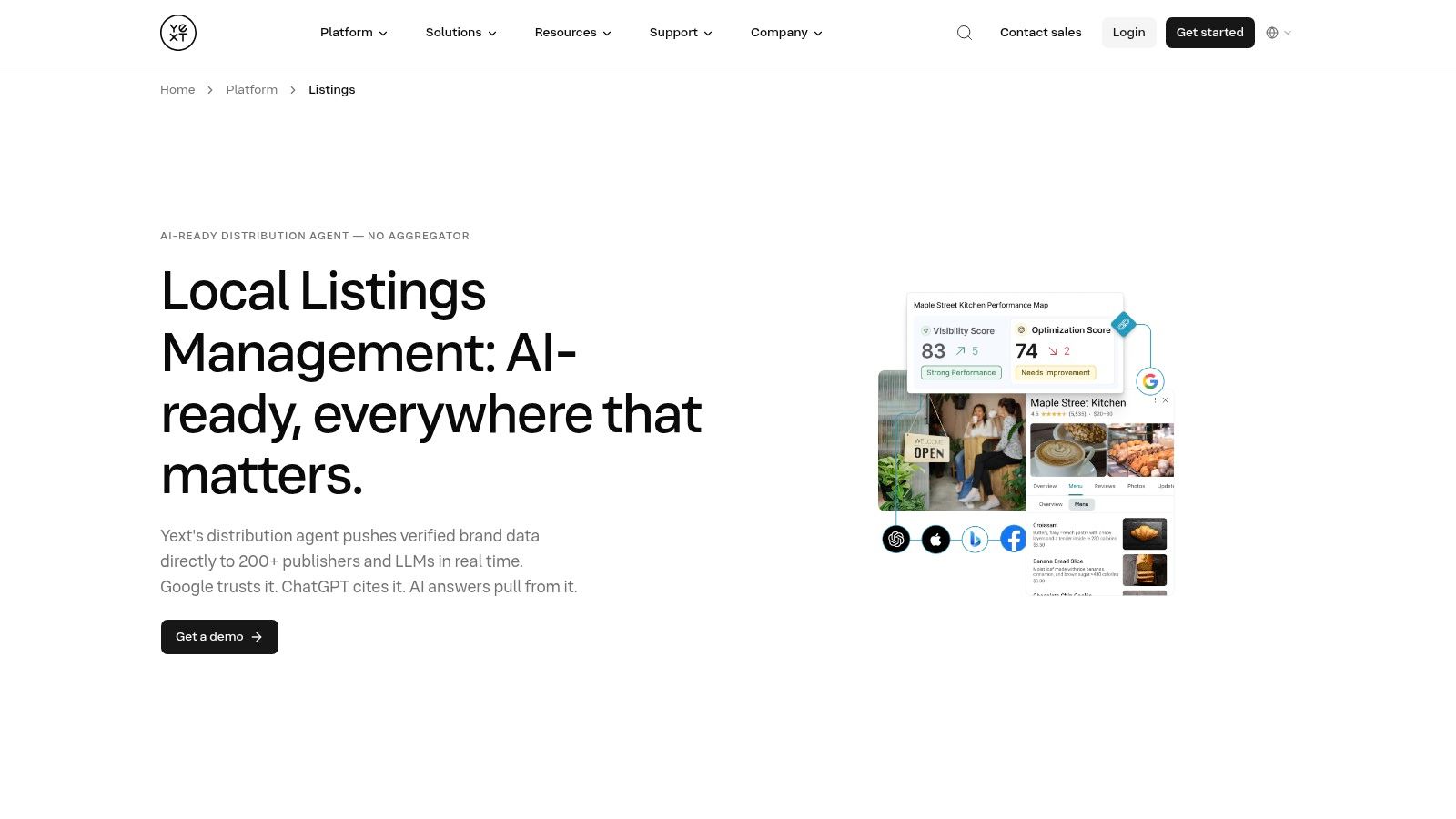 Yext Listings