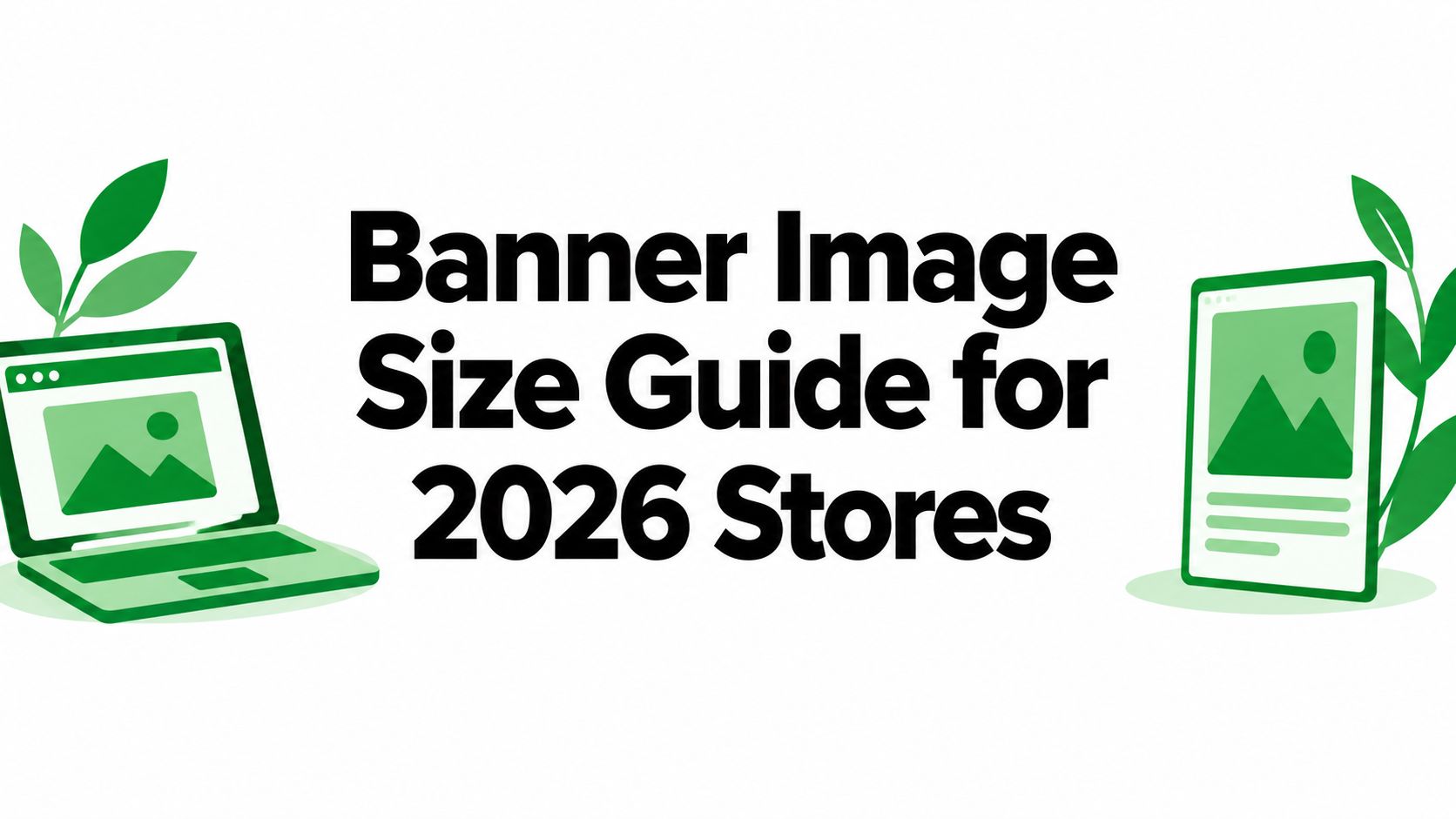Banner Image Size Guide for 2026 Stores