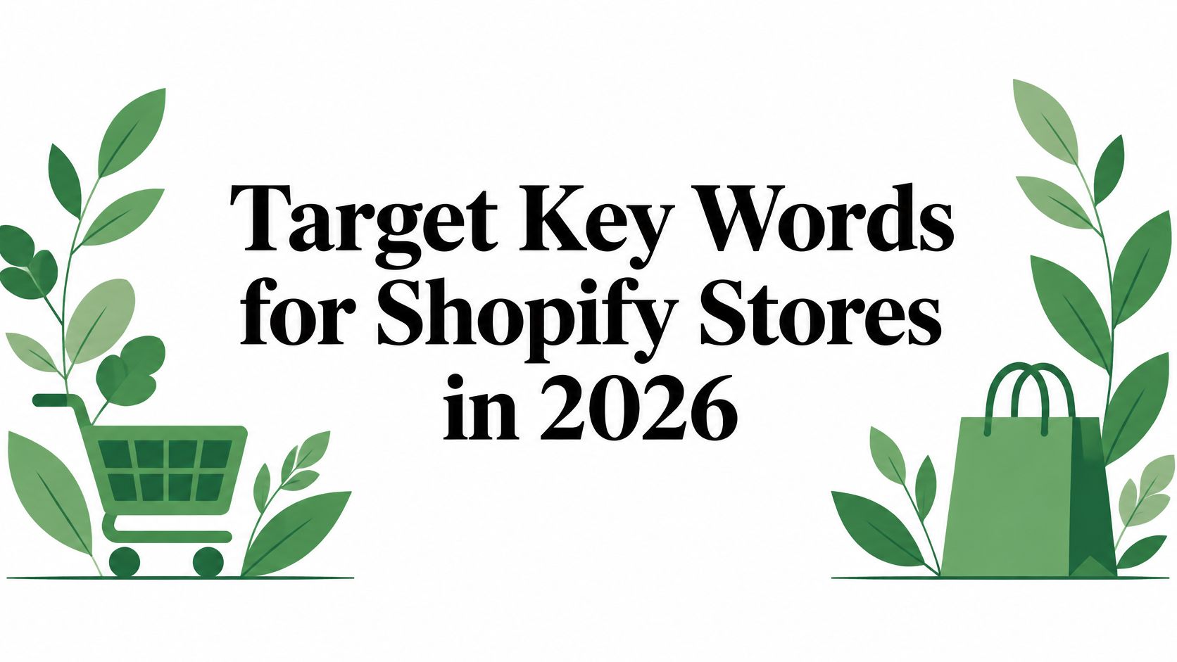 Target Key Words for Shopify Stores in 2026