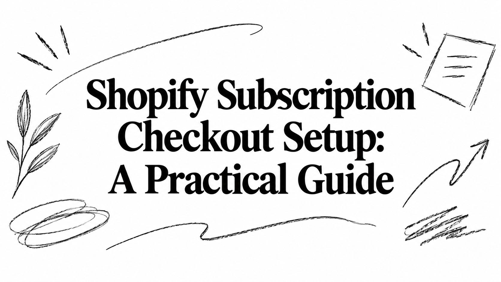 Shopify Subscription Checkout Setup: A Practical Guide