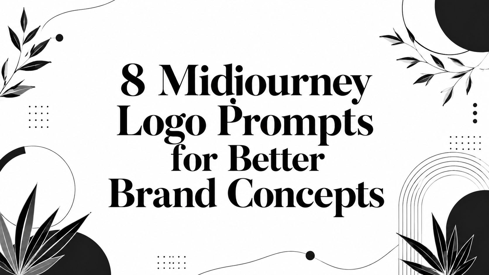 8 Midjourney Logo Prompts for Better Brand Concepts