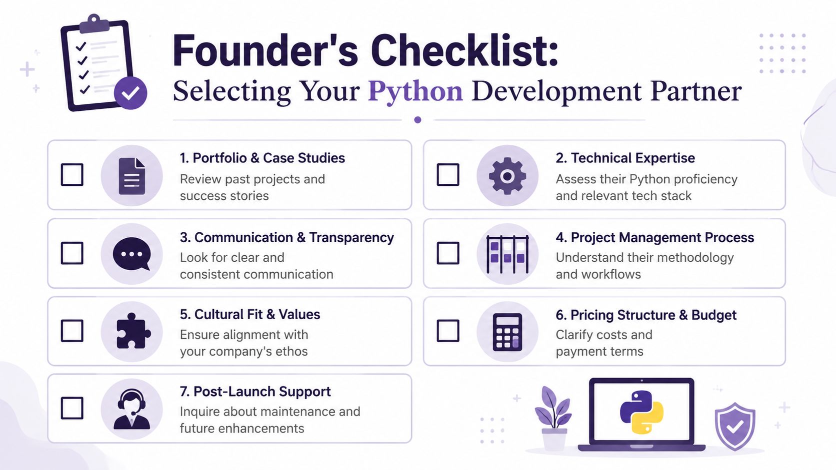 Partner for Growth: Python Development Services - Shiny