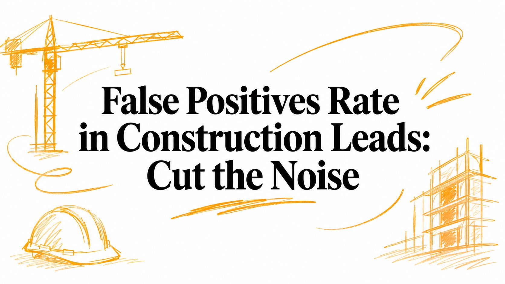 False Positives Rate in Construction Leads: Cut the Noise