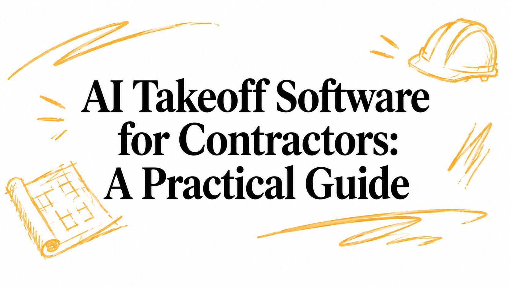 AI Takeoff Software for Contractors: A Practical Guide
