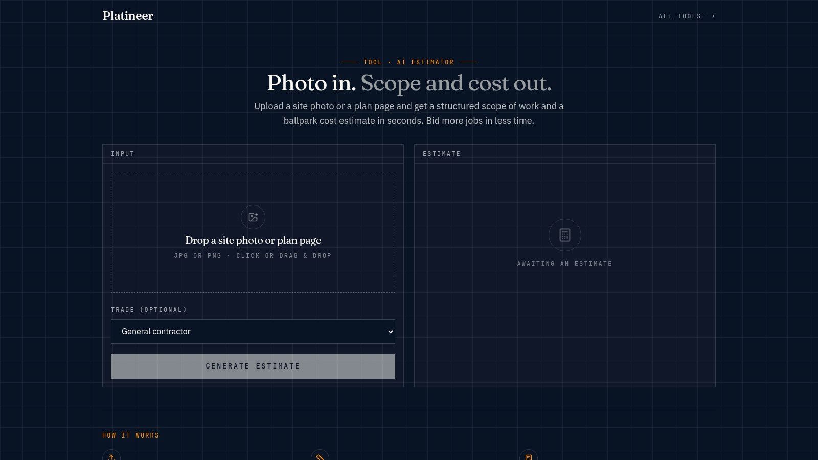 AI Construction Estimator