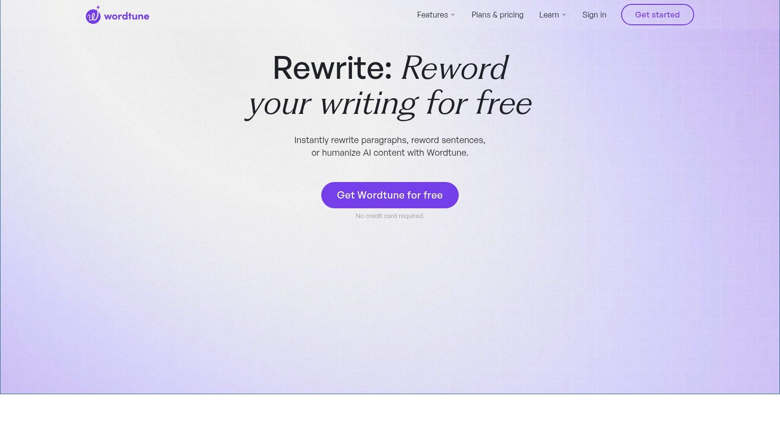 Wordtune Rewrite