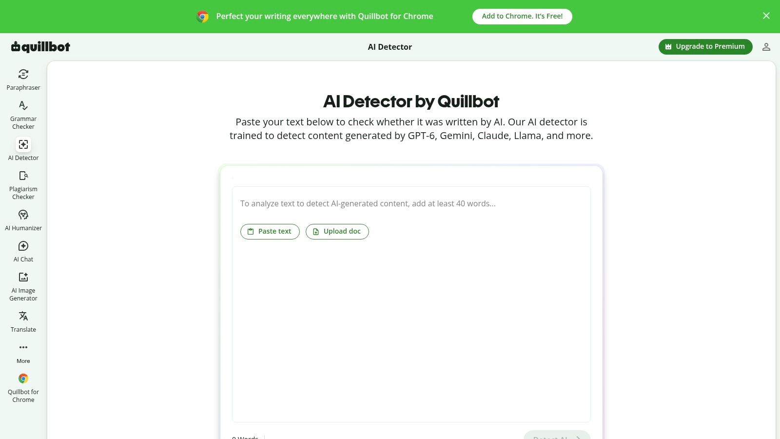 QuillBot AI Detector