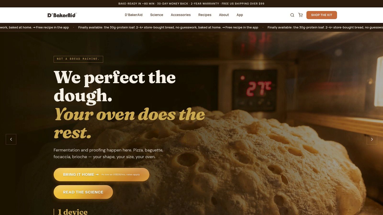 Screenshot from https://www.dbakeraid.com