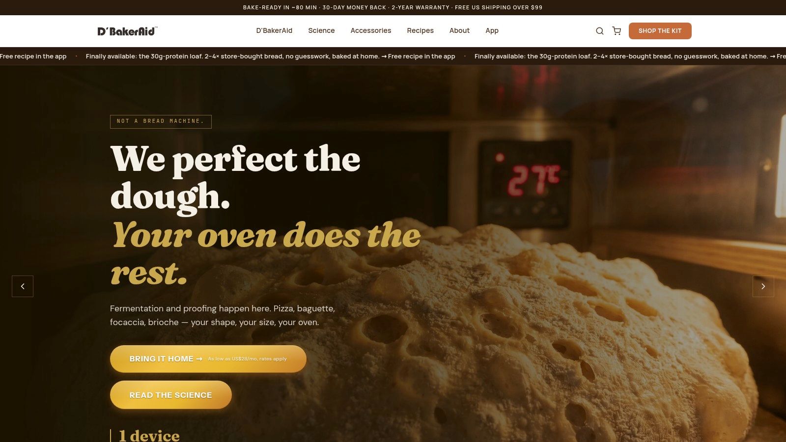 Screenshot from https://www.dbakeraid.com