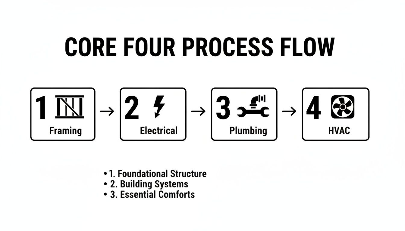 Building Process And Rough In A Builder's Guide to Passing Your Rough In Inspection