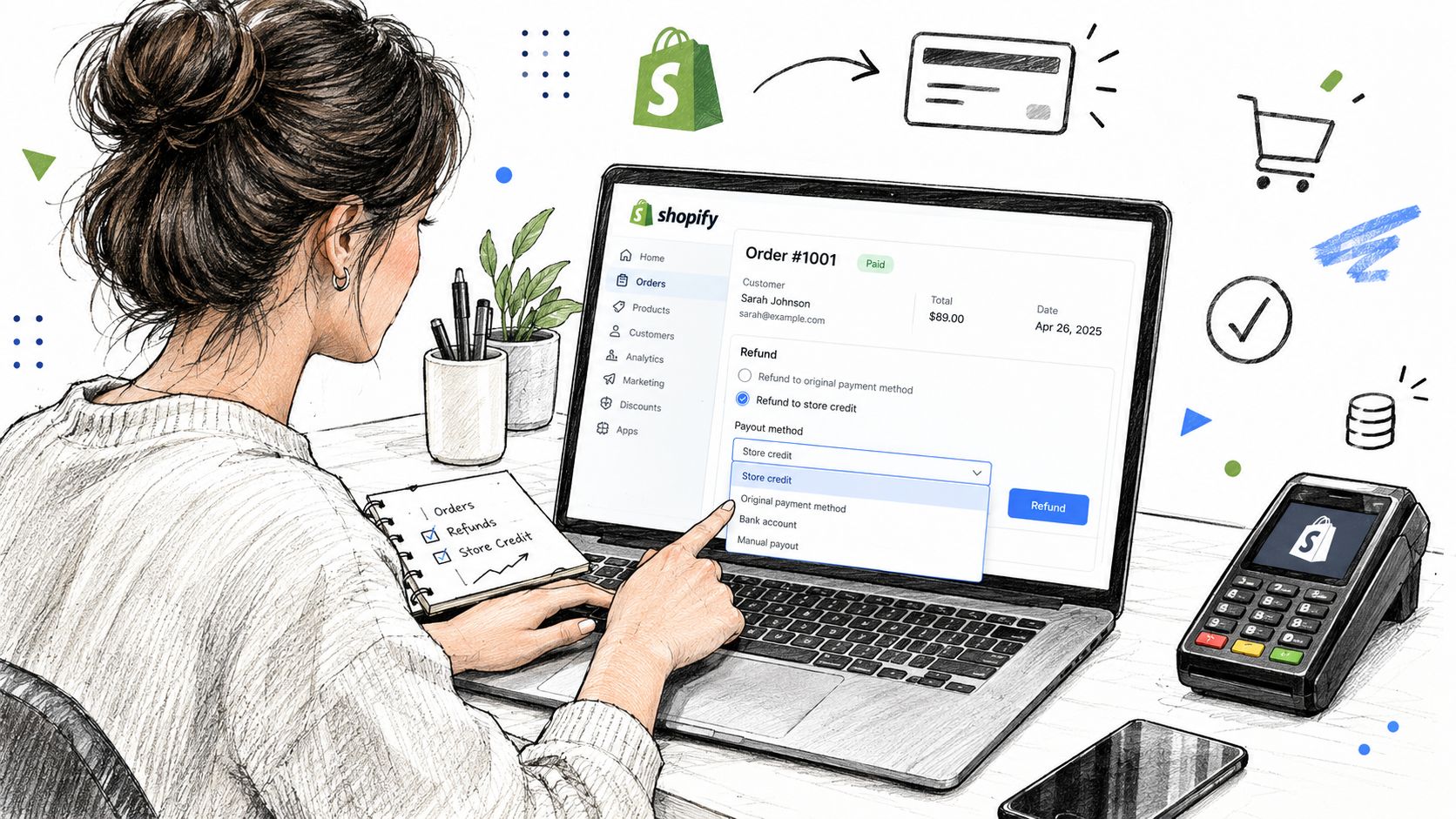 Screenshot from https://cdn.mayraapps.com/guides/shopify-store-credit-refund-admin.png