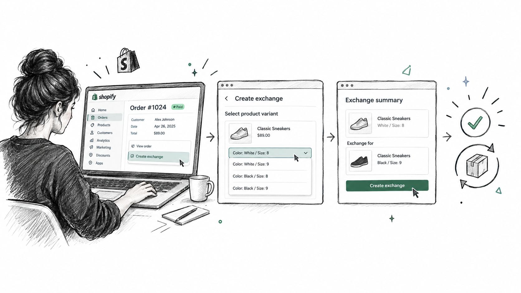 Screenshot from https://help.shopify.com/en/manual/orders/create-orders