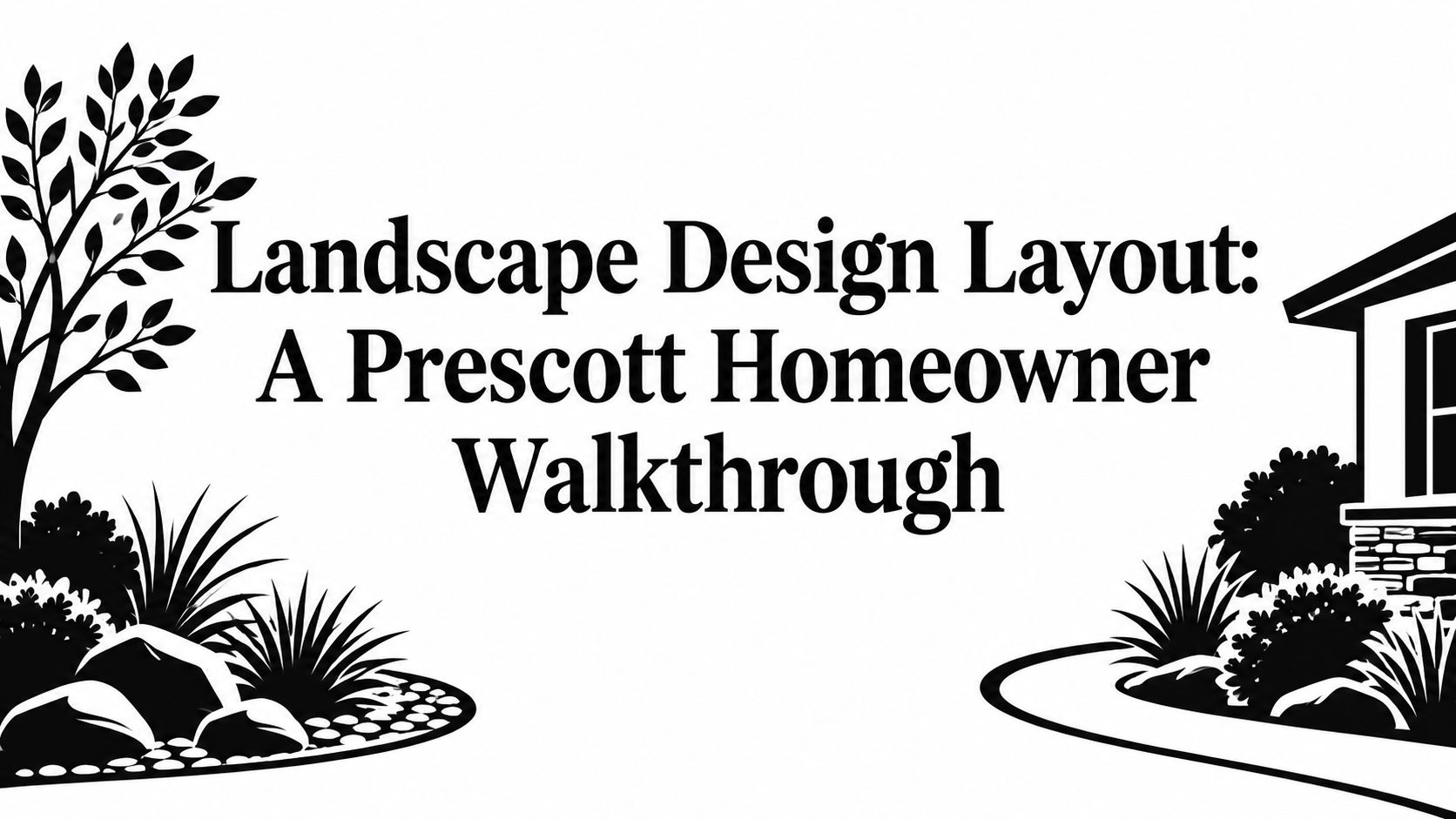 Landscape Design Layout: A Prescott Homeowner Walkthrough