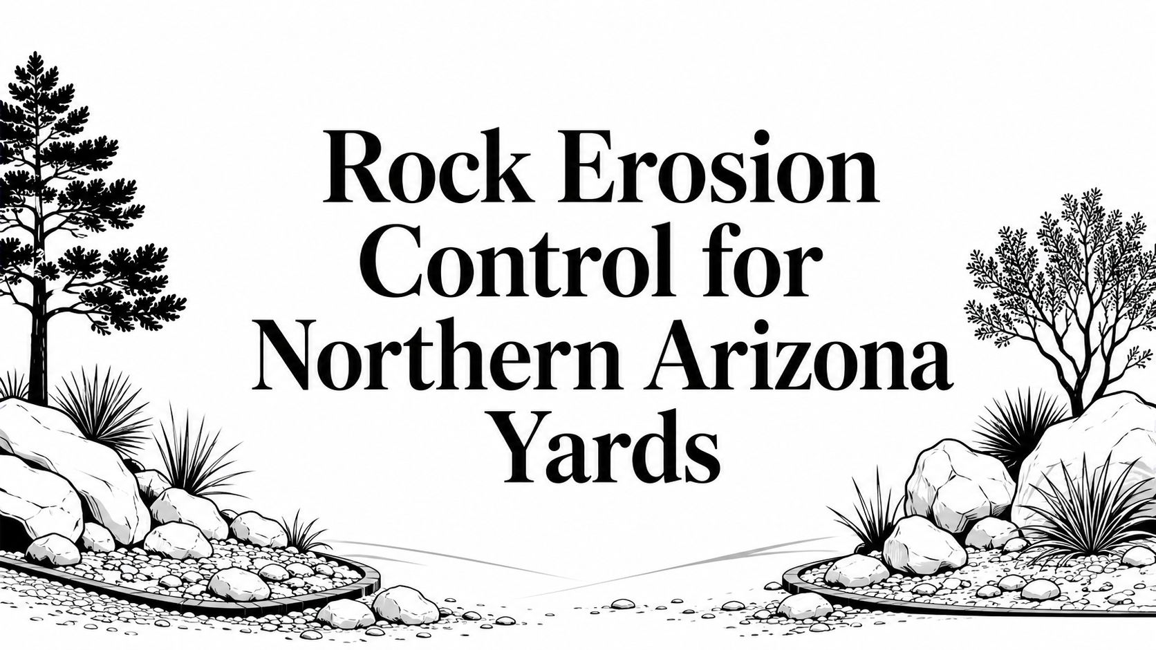 Rock Erosion Control for Northern Arizona Yards