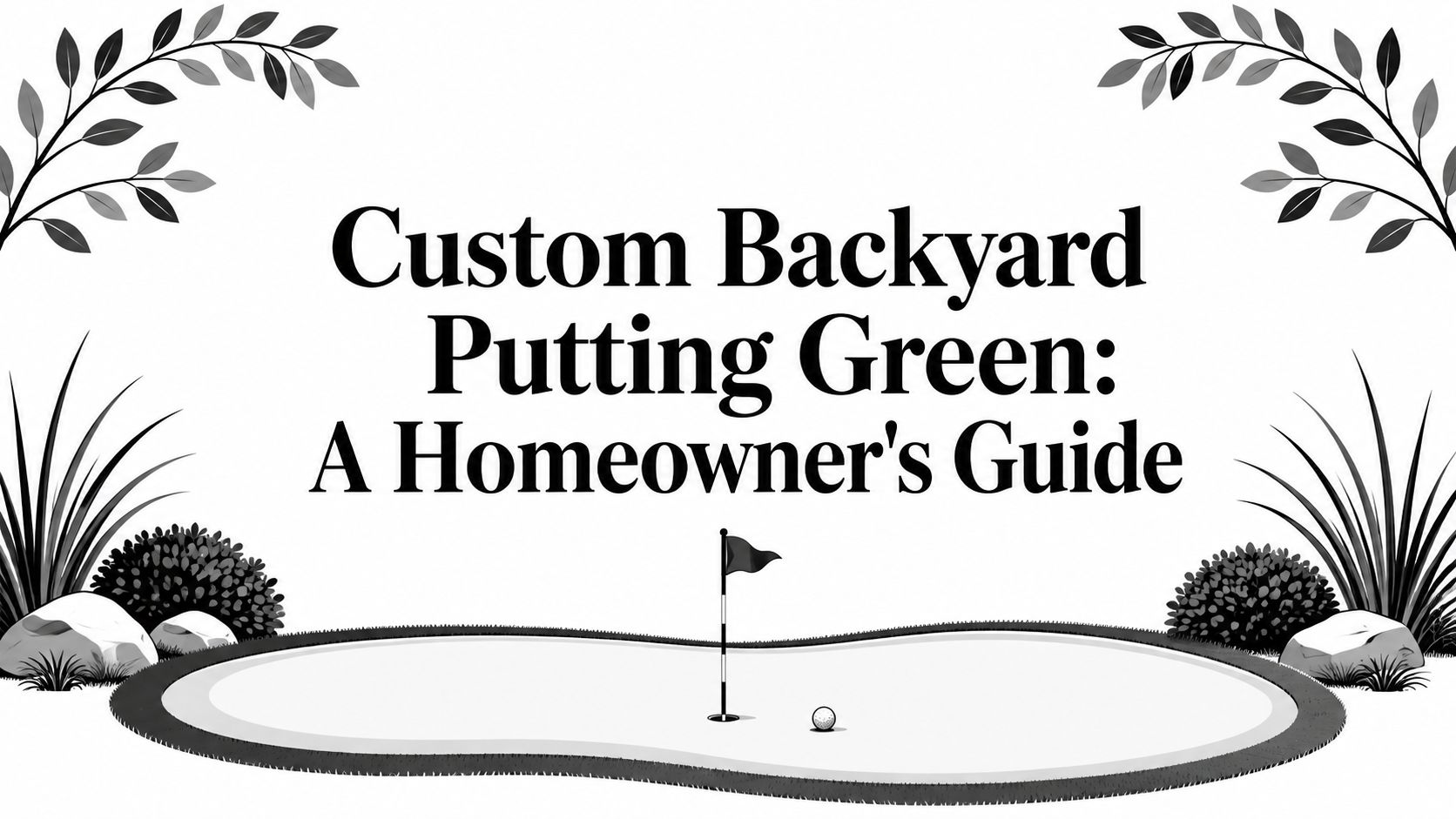 Custom Backyard Putting Green: A Homeowner's Guide