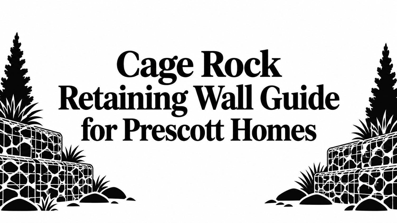 Cage Rock Retaining Wall Guide for Prescott Homes