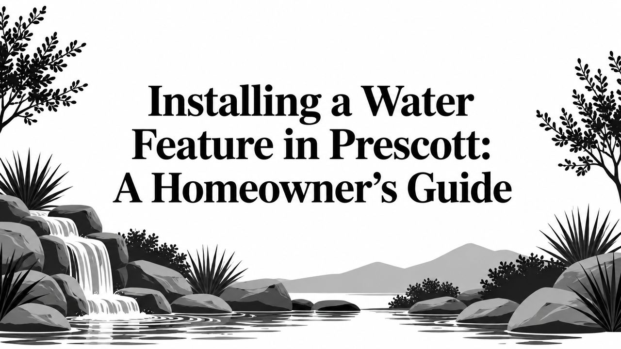 Installing a Water Feature in Prescott: A Homeowner's Guide