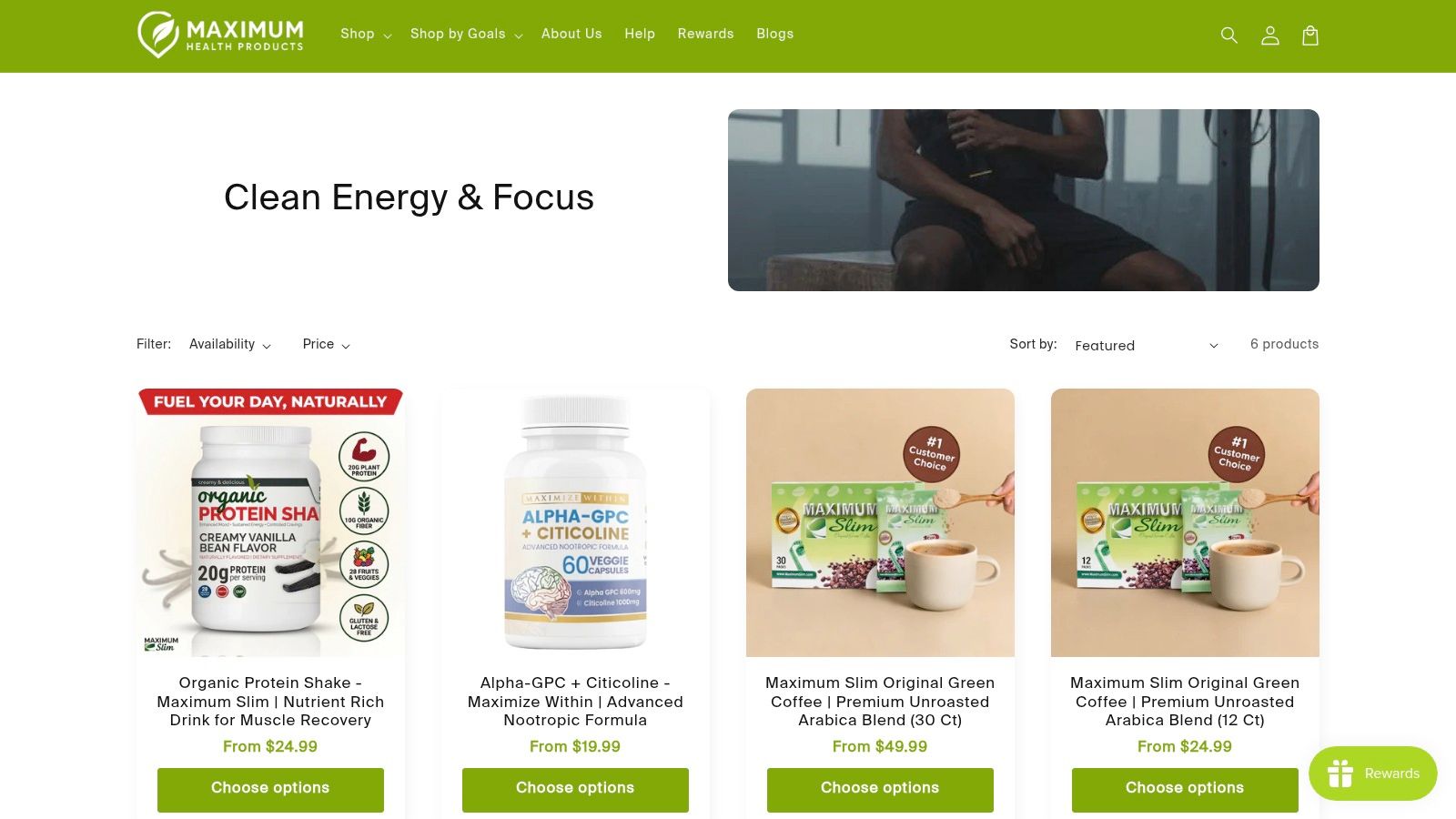 Clean Energy & Focus collection