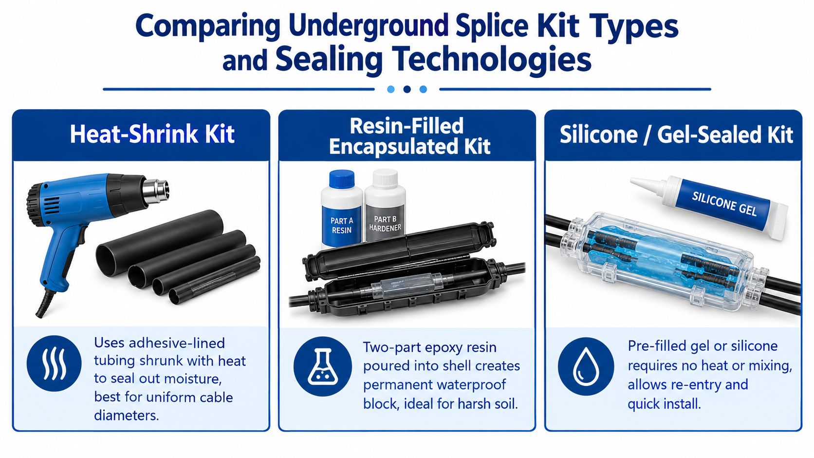 Underground Wire Splice Kits How to Choose and Install