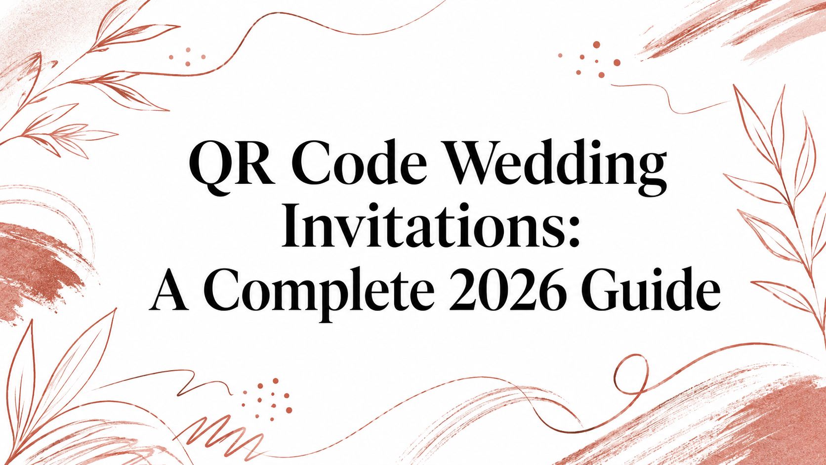 QR Code Wedding Invitations: A Complete 2026 Guide