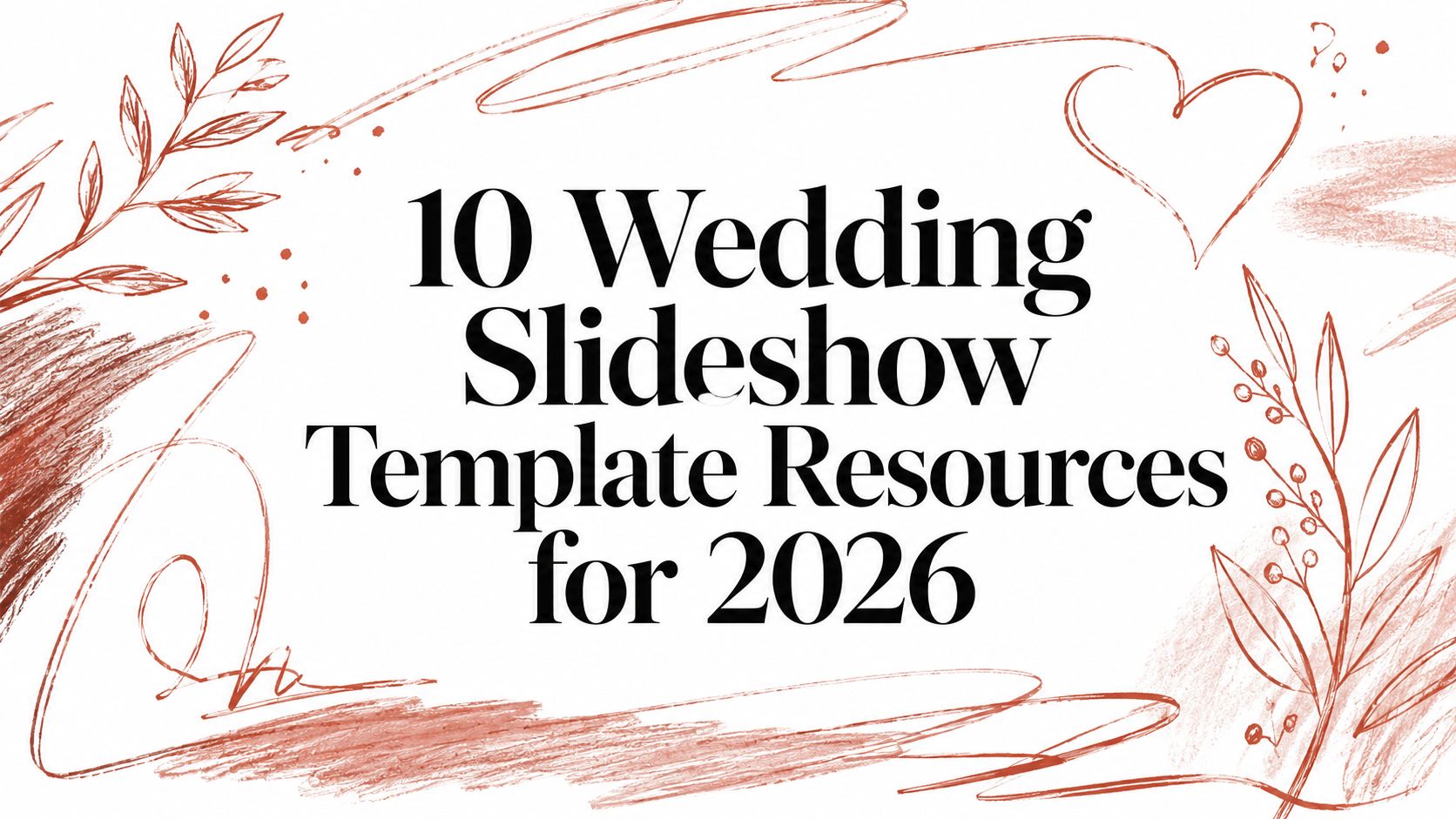 10 Wedding Slideshow Template Resources for 2026