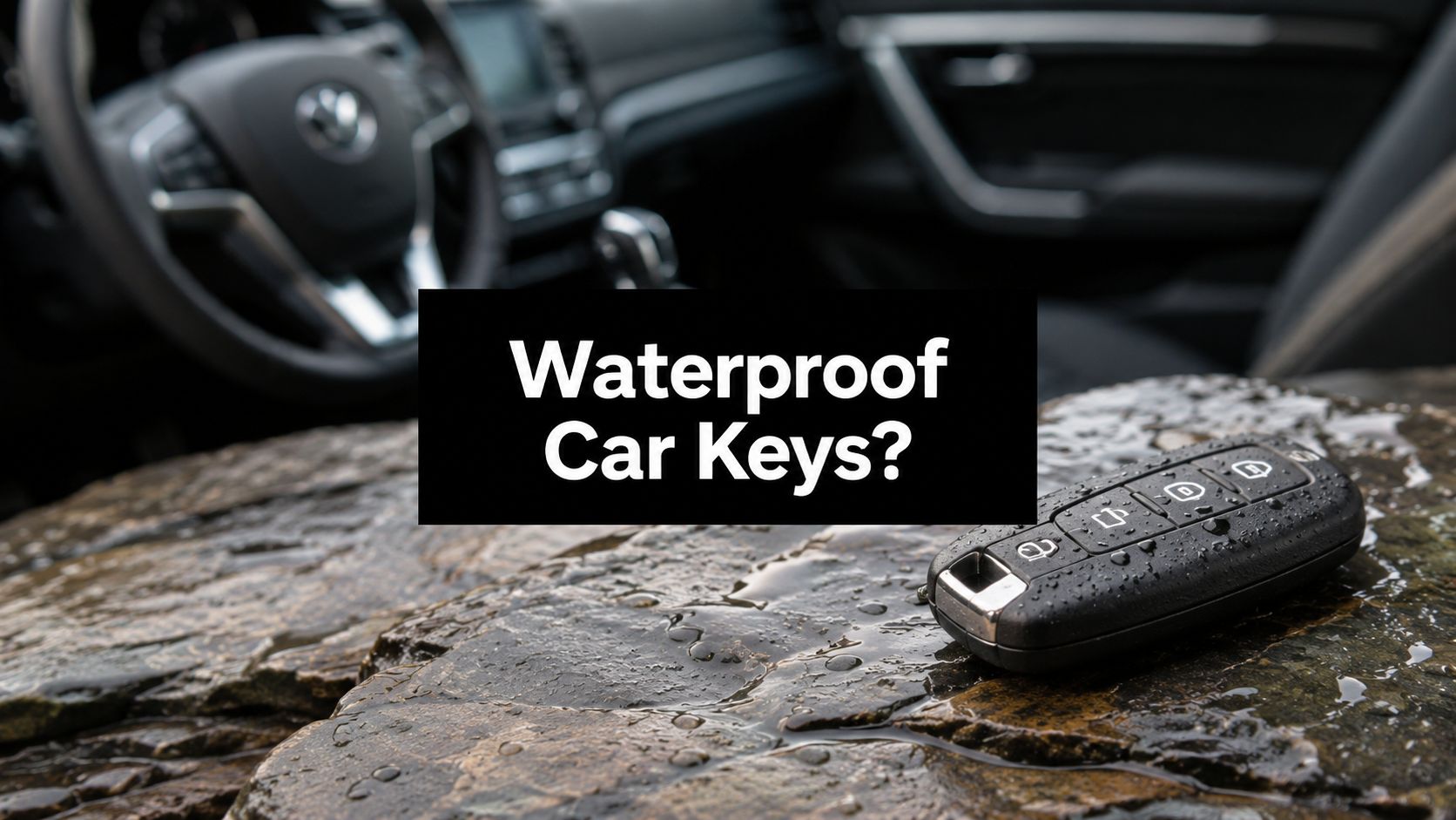 Waterproof Engine Key Are Electronic Car Keys Waterproof? 2026 Protection Guide