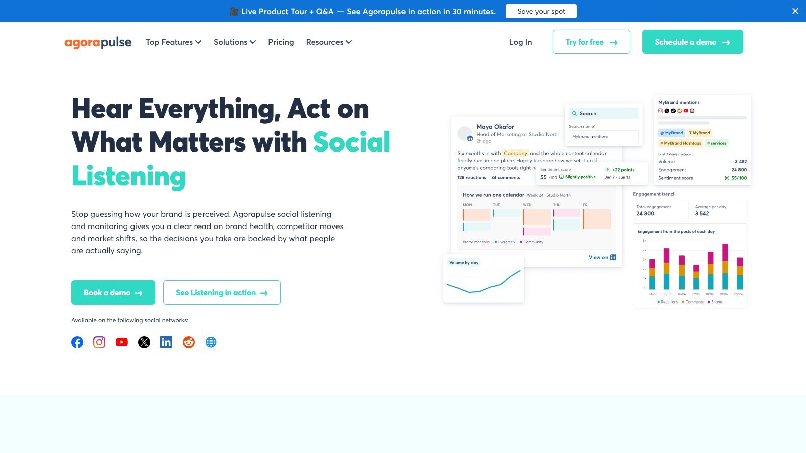 Agorapulse Listening