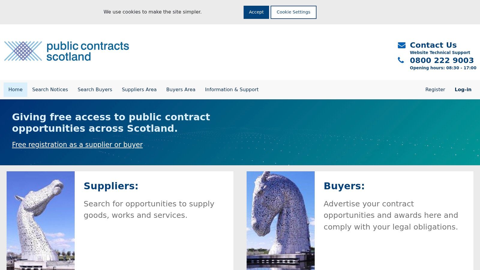 Public Contracts Scotland (PCS)