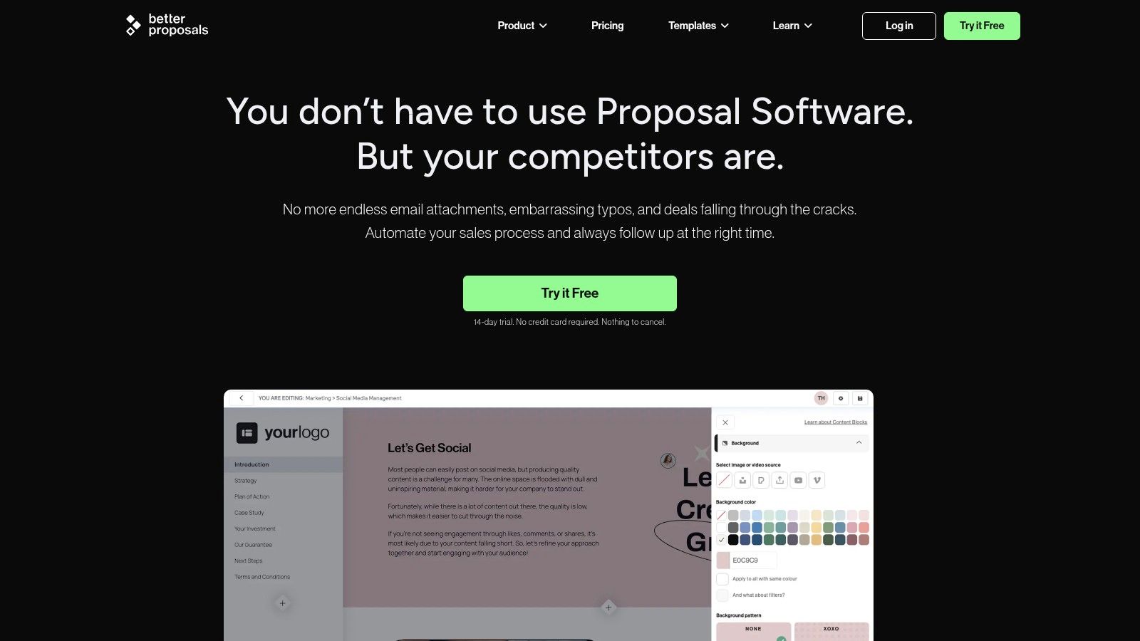 Better Proposals