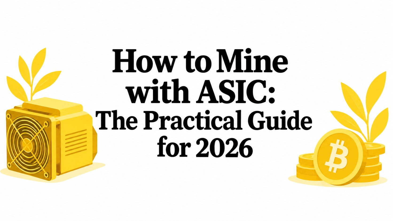 How to Mine with ASIC: The Practical Guide for 2026